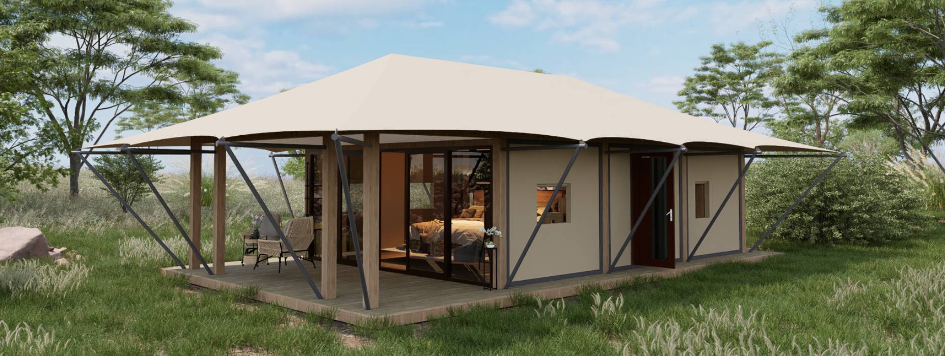 金山屯区户外酒店帐篷厂家